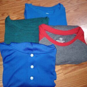 Men’s XL Shirt Bundle (4) | Short Sleeve Casual & Dress